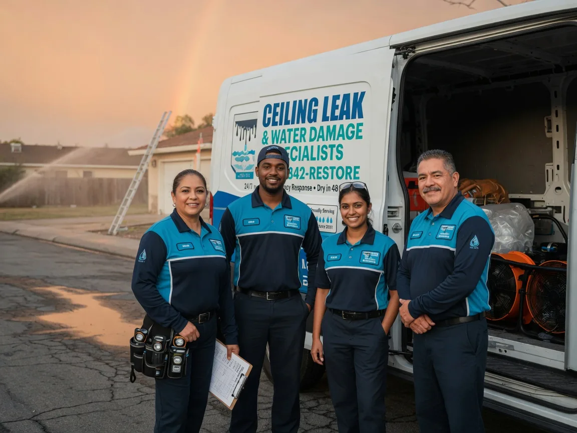 Ceiling Leak Cleanup company in Hubbard Lake, MI