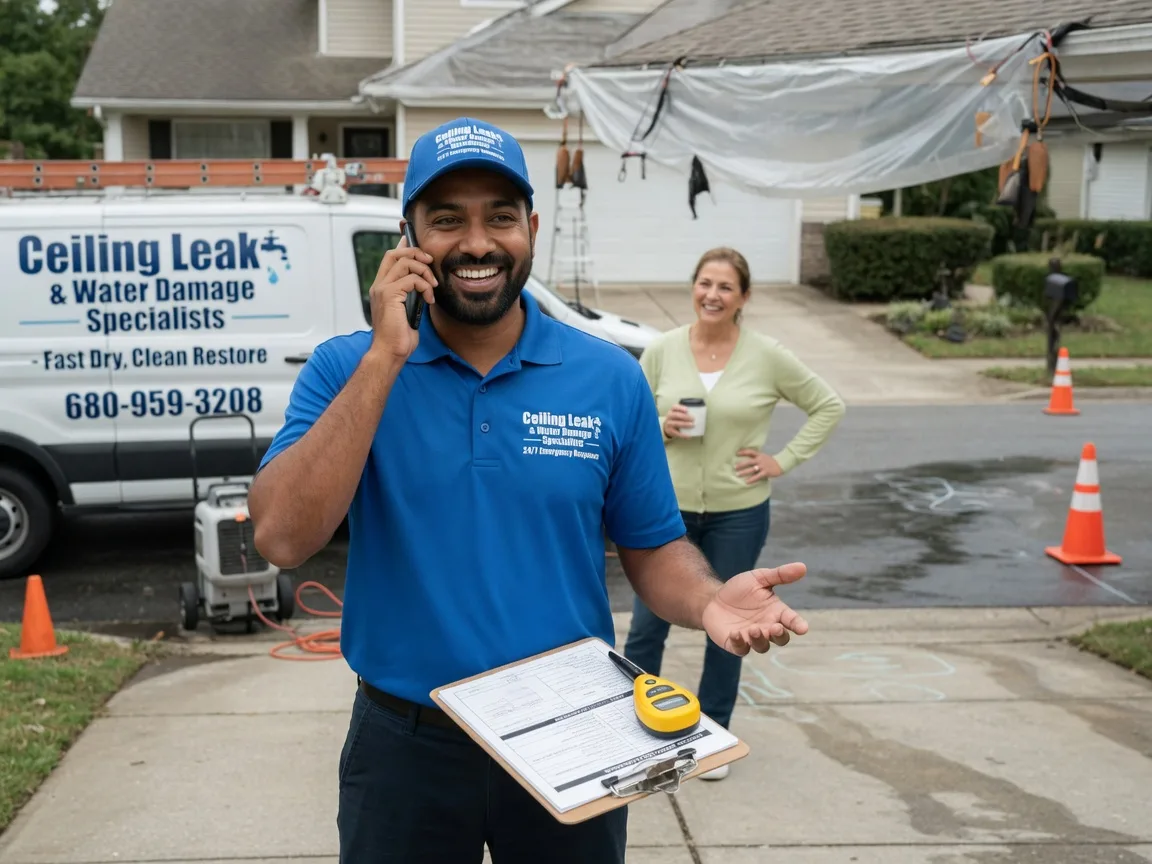 Ceiling Leak Cleanup Hubbard Lake, MI FAQs